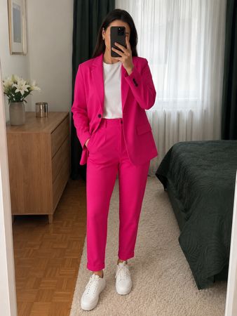 ANZUG FREE/QUENT BARBIEPINK