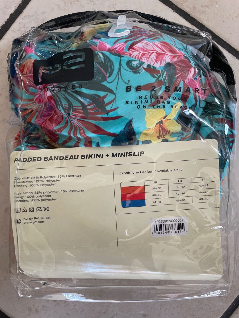 Costumi da bagno & Bikini: Neues farbiges P2 Bikini Gr. S – Nuovo e nell'imballaggio originale da Obergerlafingen venduto da cabo4 1