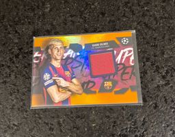 Dani Olmo /25 Relic - Barcelona - Topps