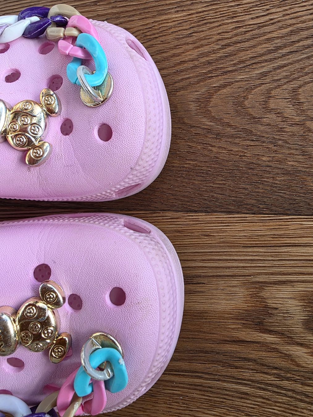 Scarpe per ragazze: Rosa Clogs, Grösse 30, mit Schmuck, Top Zustand! – Usato da Zell LU venduto da claro62 1
