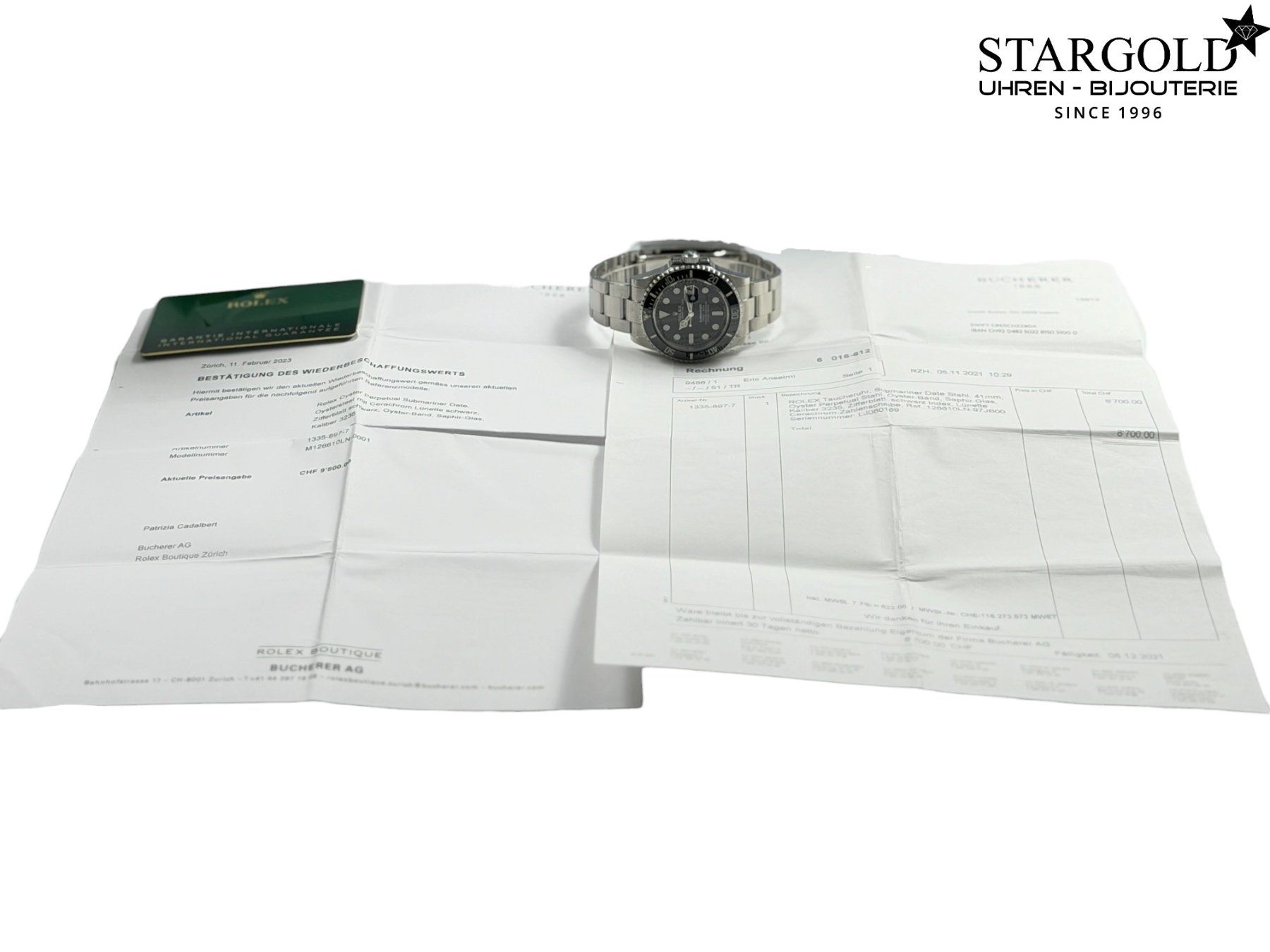Rolex Orologi: Rolex Submariner Date - 126610LN – Usato da Zürich venduto da Stargold-Uhren 8