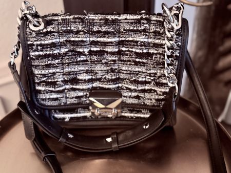 Karl Lagerfeld Tasche Tweed/Leder