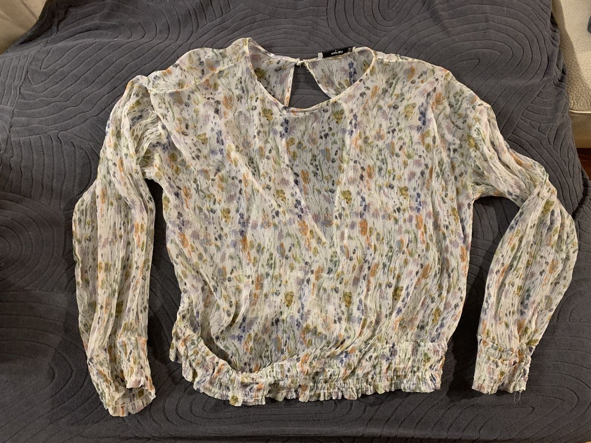 Mango Camicette: Schöne luftige Damen Bluse Oberteil Mango Grösse M – Usato da Ostermundigen venduto da des_t9vv 4