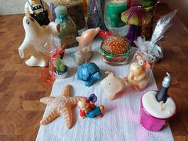 Kerzenkollektion Neuwertig