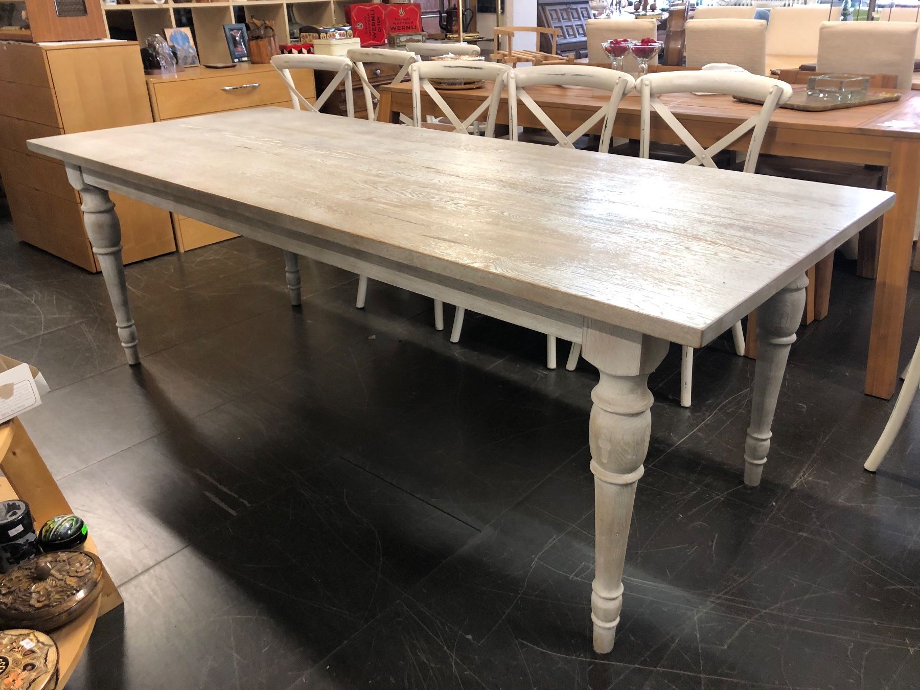 Tische: Massivholztisch 90 x 220cm – Gebraucht aus Brunnen von Allerwaren