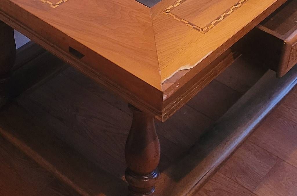 Tables: Schiefertisch mit Schublade – D'occasion à Schwellbrunn par rot_9mn5 4