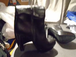 Stiefel Grösse 39, Vera Gomma, schwarz