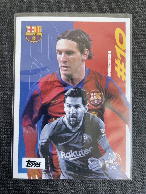 Topps Lionel Messi Fc Barcelona (Neu (gemäss Beschreibung)) in Burgdorf ...