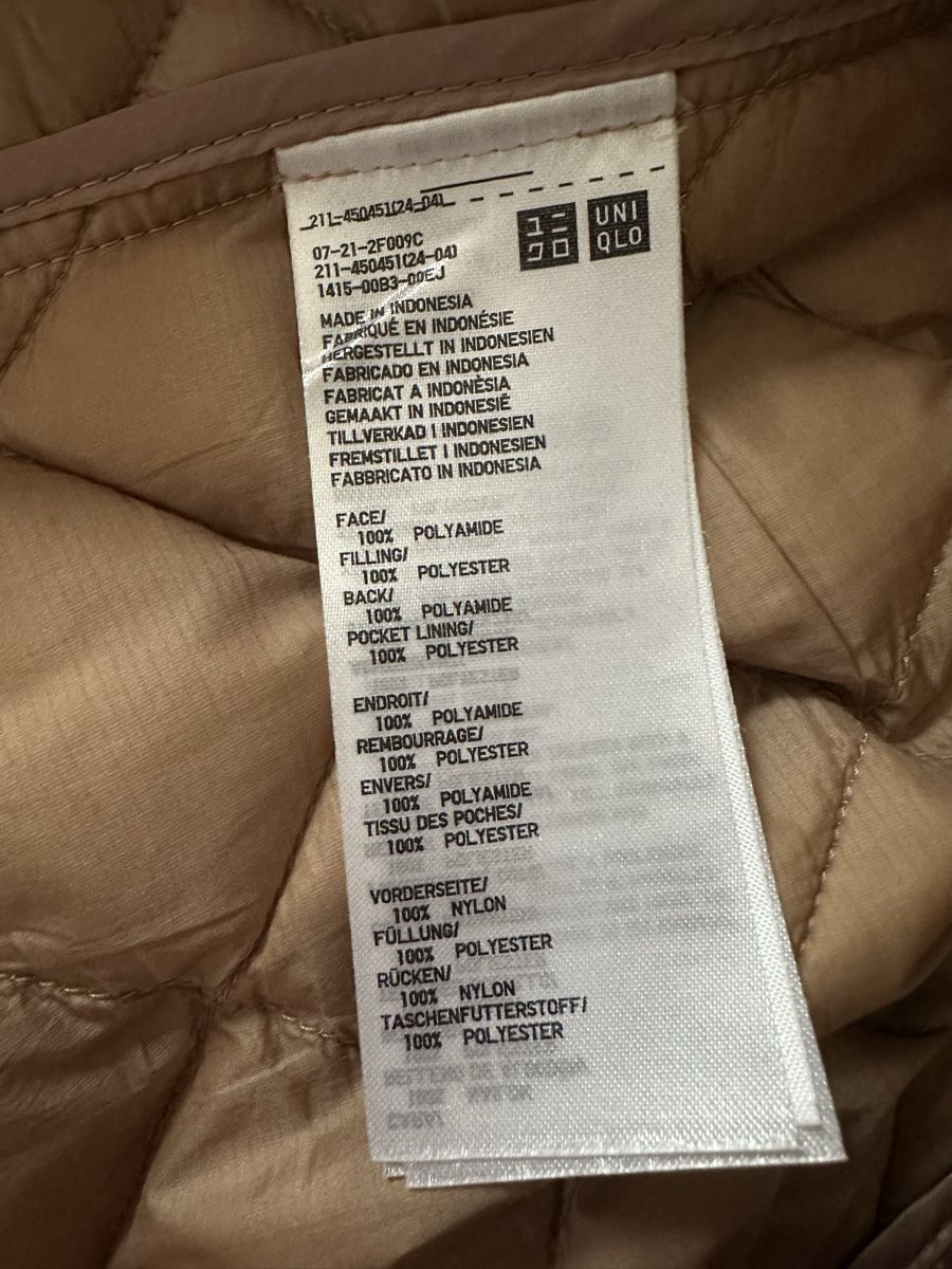 Uniqlo Gilet & Giacche senza maniche: Uniqlo Weste, Grösse L – Usato da Zollikon venduto da _M65_ 4