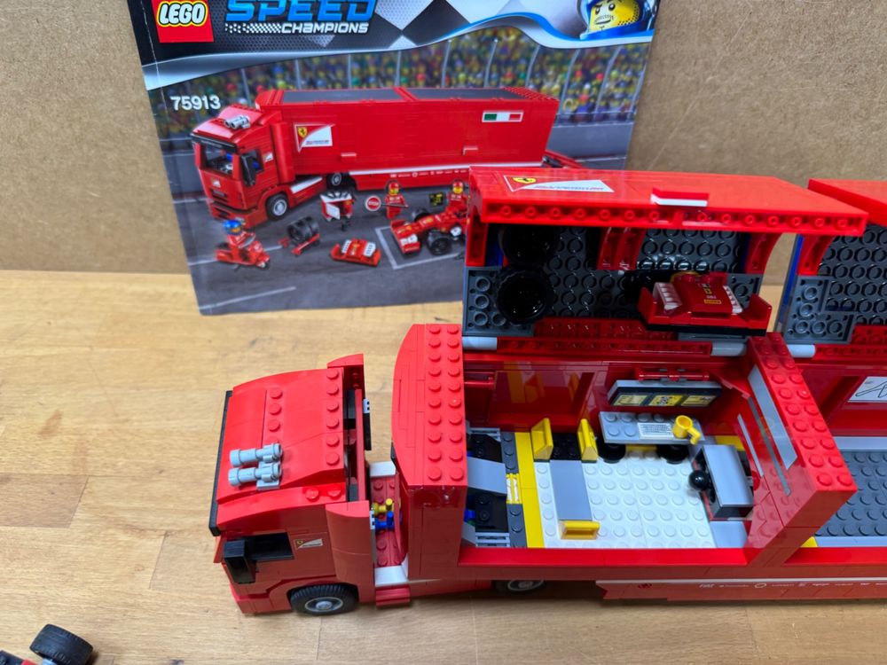 Lego 75913 Speed Champions F14 T & Scuderia Ferrari Truck | Kaufen auf ...