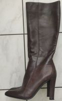 BRAUNE HIGH-HEEL-STIEFEL