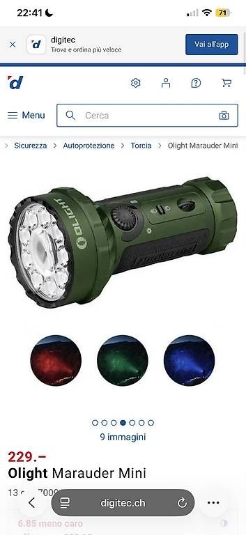 Altro in Decorazioni & Accessori: OLIGHT MARAUDER MINI LIMITED – Nuovo e nell'imballaggio originale da Grono venduto da tis_xh9c 4