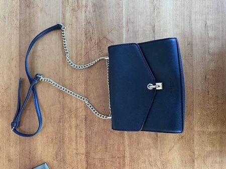 Seidenfelt Tasche schwarz