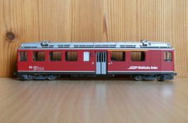 Bernina-Triebwagen ABe 4/4 43 rot H0m Bemo Artnr. 1266.143