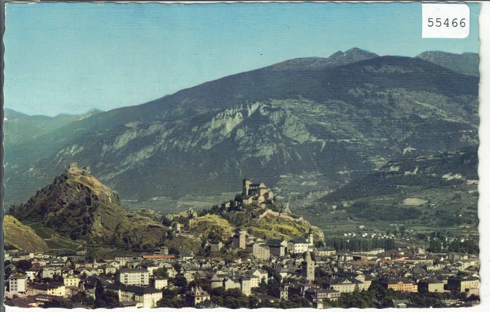 Cartoline postali: Sion - Vue generale de la Ville – Usato da Ettingen venduto da Kartenplanet