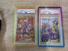 Pokemon Mewtwo EX Blue Shock Red Flash PSA 10 Japanese