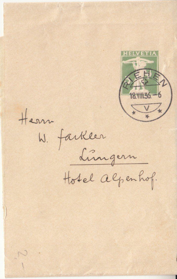 Tutti i francobolli: SGK SB 055a mit ST Riehen – Usato da Bürglen TG venduto da StampGraf