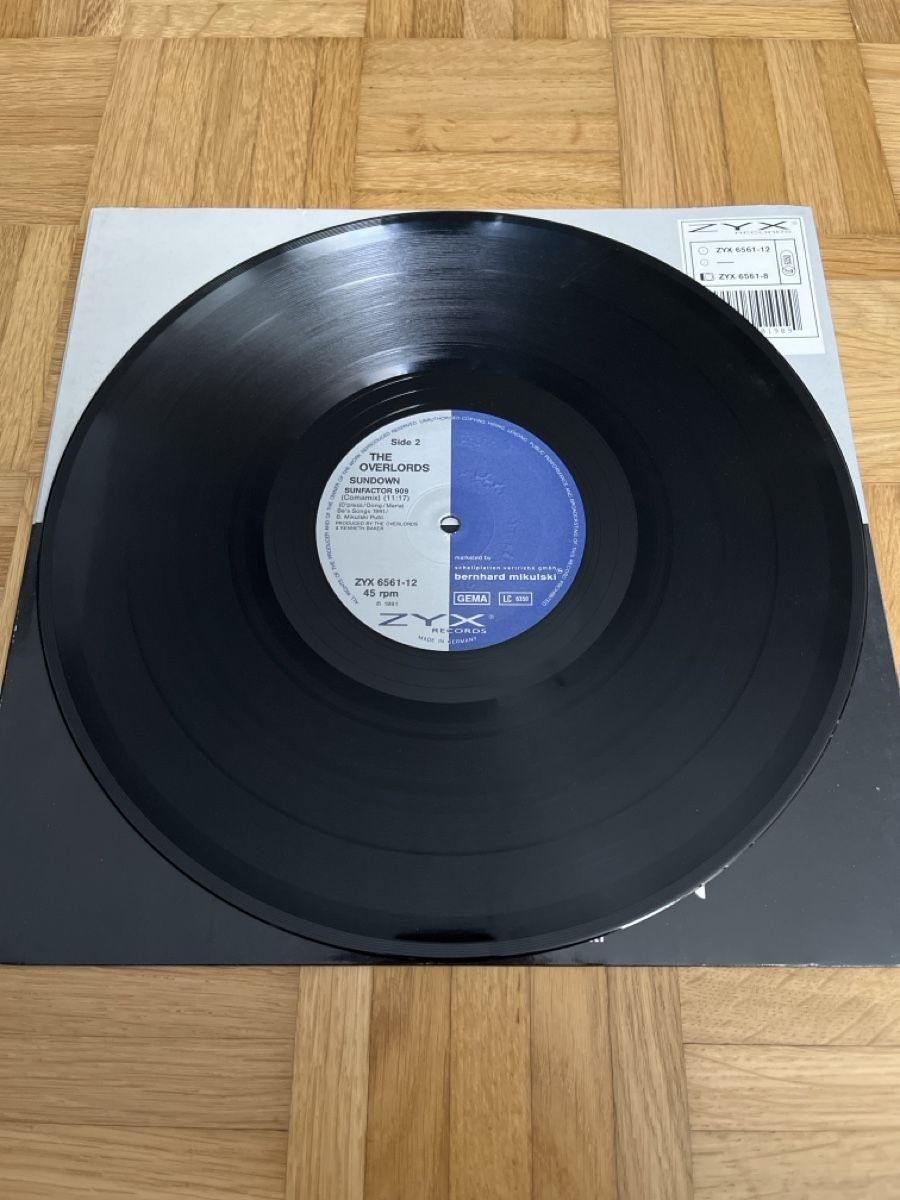 Schallplatten: The Overlords Techno / New Beat Vinyl – Gebraucht aus Wangen b. Olten von break72 3