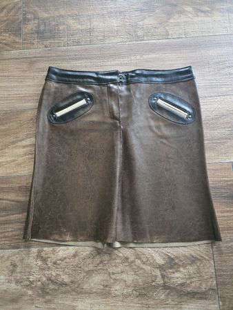 Miss Sixty Rock, Leder,  Braun, Gr. L, Top Zustand!