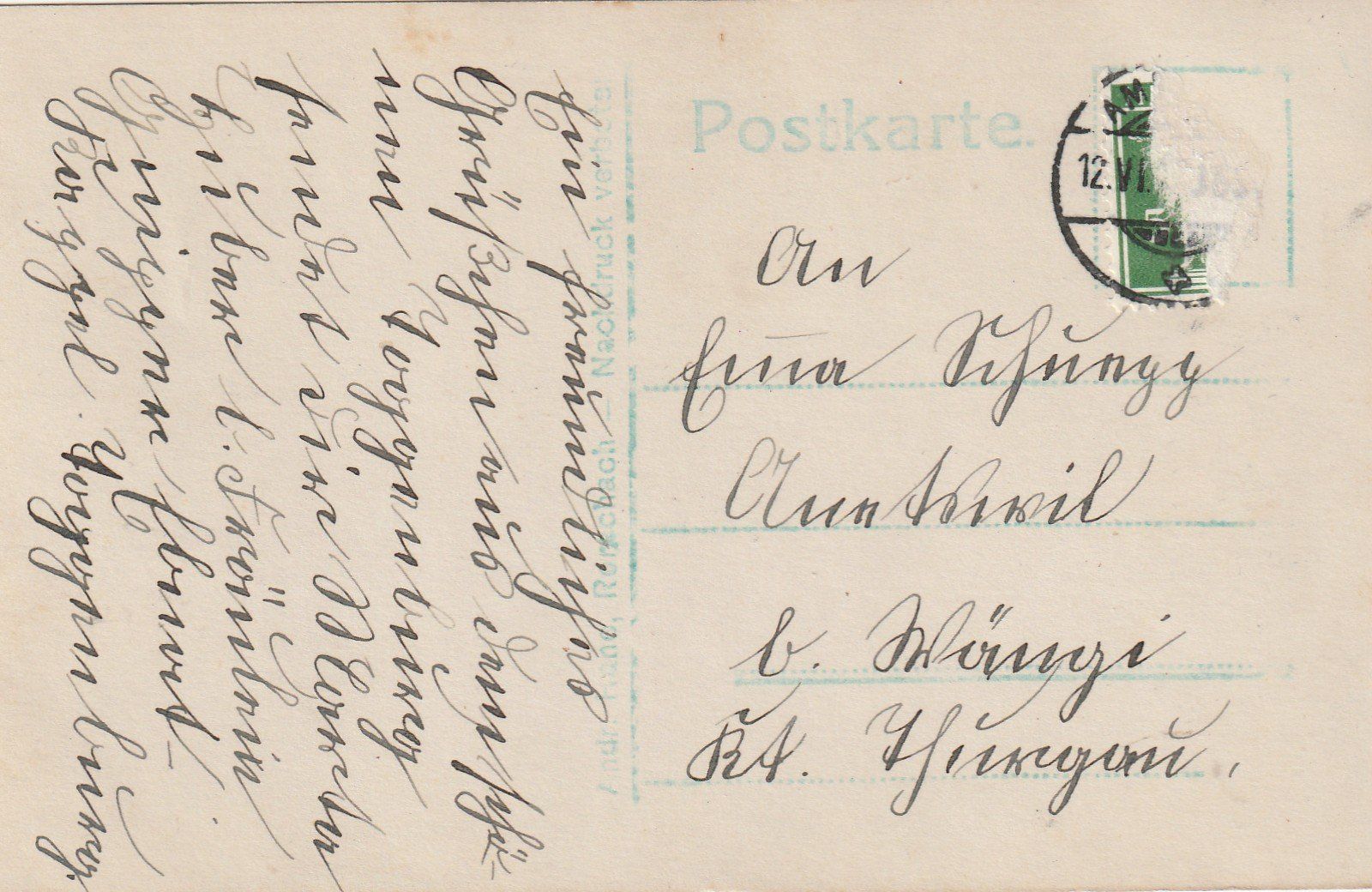 Cartoline postali: Echtfotokarte Ebnat Dorfstrasse – Usato da Rorschacherberg venduto da fratovi2 1