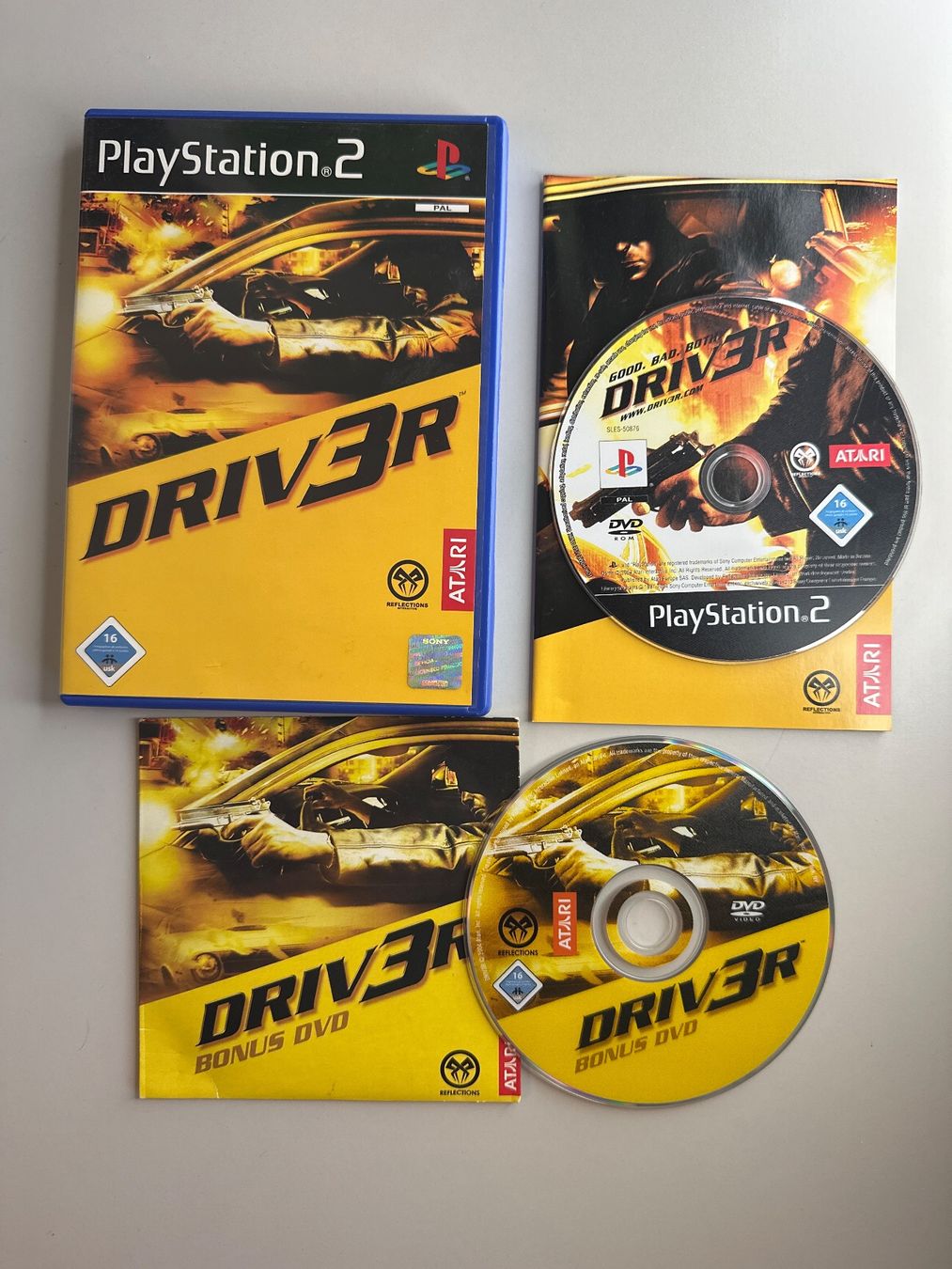 Sony Jeux: Driver + Bonus DVD - PS2 – D'occasion à St.gallen par taduz