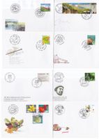 50 Stk. CH FDCs, Jahresserien 2012 & 2013