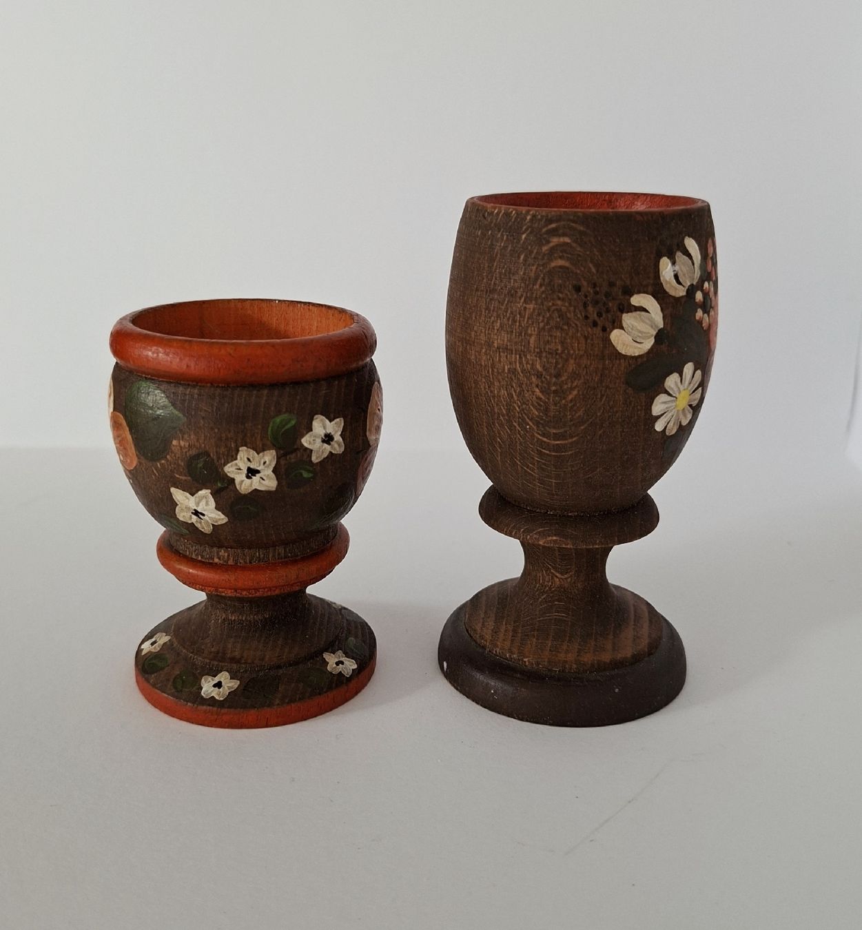 Altre Stoviglie: 2 vintage Eierbecher aus Holz – Usato da Dietikon venduto da Magi2 2