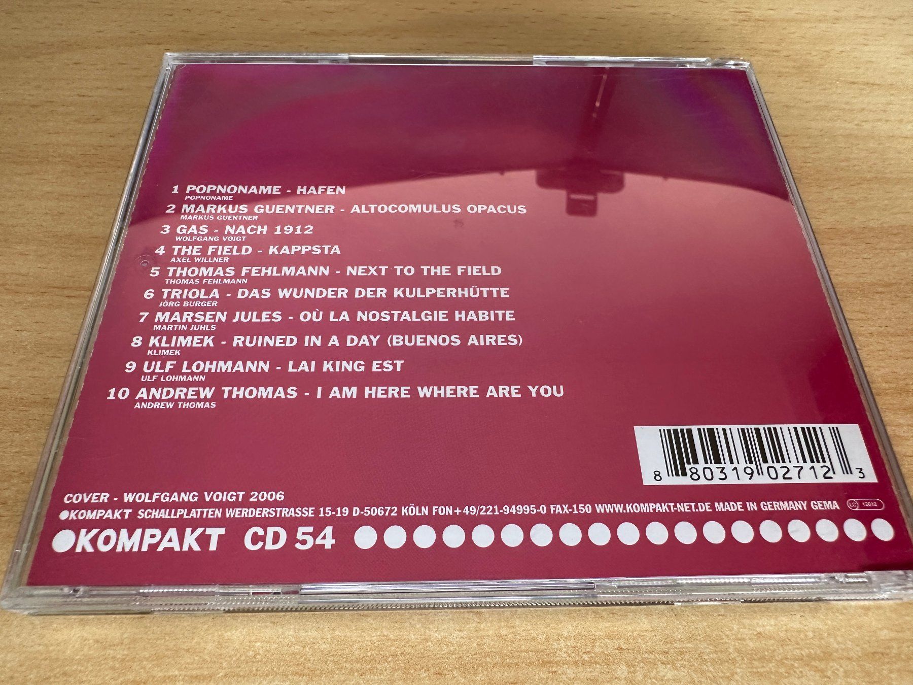 CD: Various – Pop Ambient 2007 – Usato da Rikon im Tösstal venduto da Alpenmutz 1