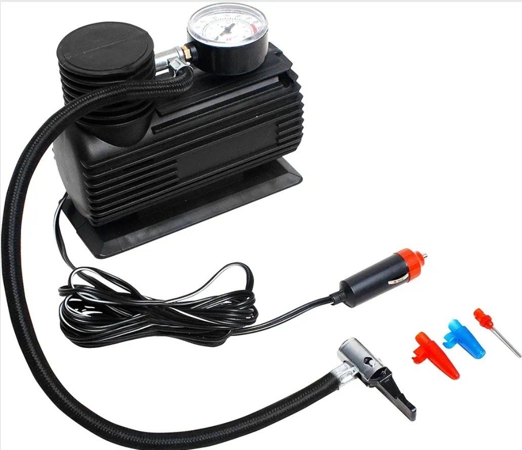 Kompressoren: Mini-Luftkompressor mit Manometer  12 V  300 PSI – Gebraucht aus Uster von dorarica