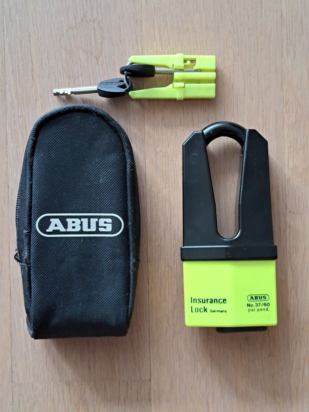 Abus Lucchetti: ABUS Granit Motorrad Bremsscheibe Schloss – Usato da Bürglen TG venduto da alerwill 1