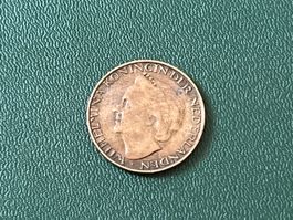 1 Cent Niederlande 1948 Wilhelmina