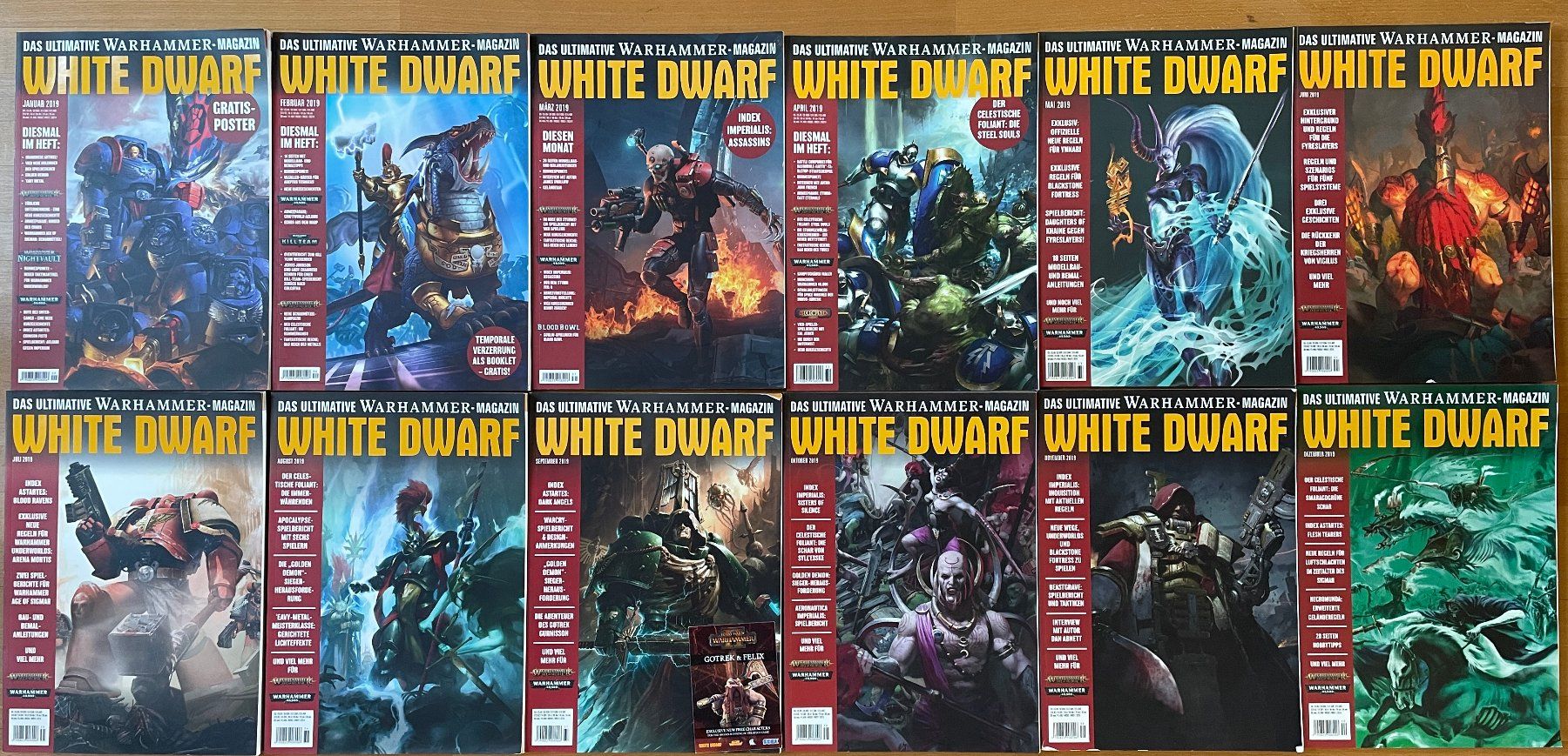 Riviste & Magazine: White Dwarf Magazin 2019 – Usato da Biberstein venduto da germann.markus