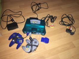Nintendo 64 + Mario Kart + Diverses