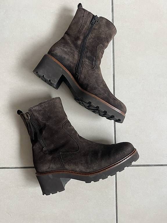 Damenschuhe: Leder Stiefel – Gebraucht aus Unterengstringen von baj_2zfq 4