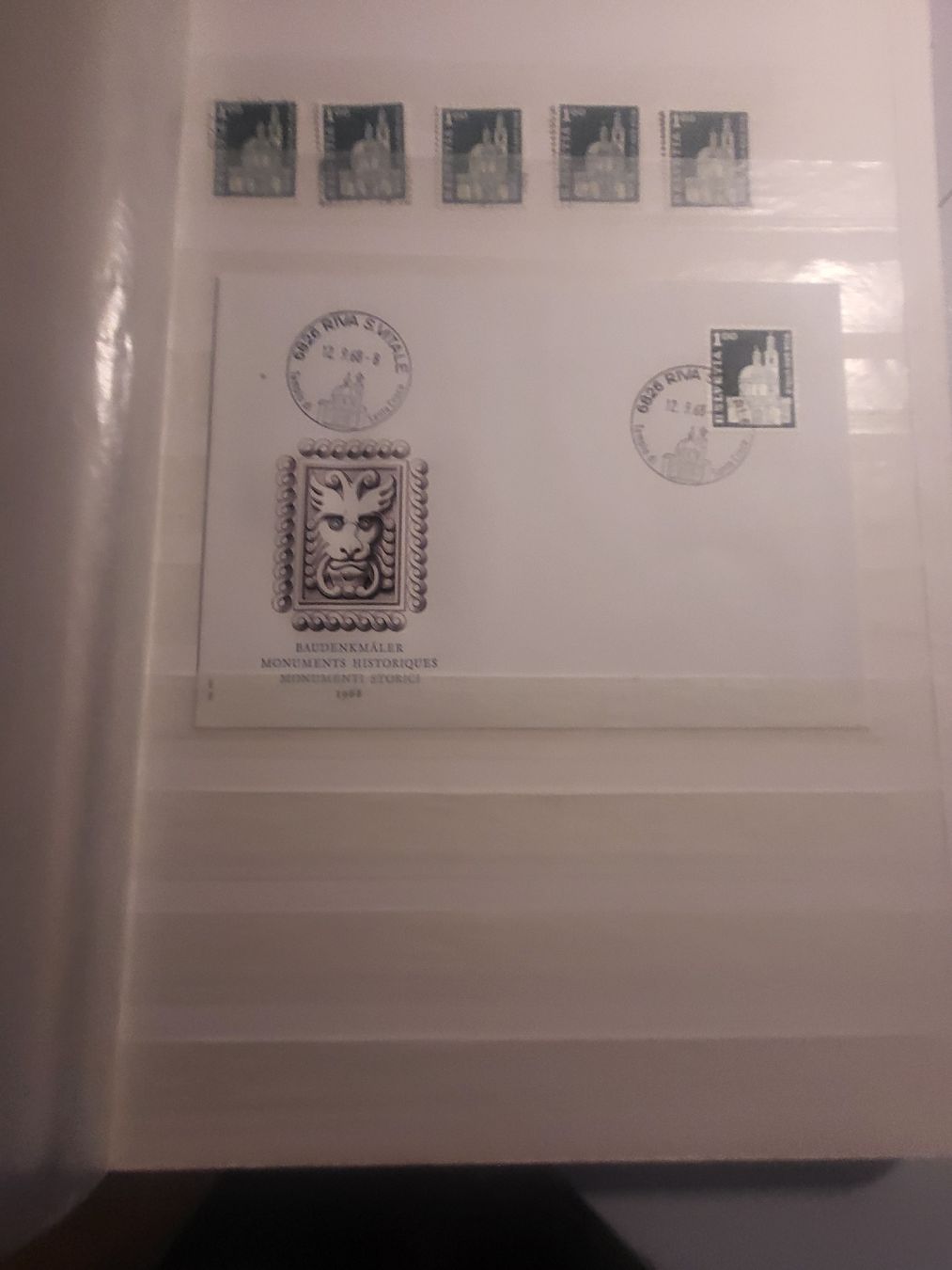 Tutti i francobolli: Briefmarken-Sammlung Schweiz, – Usato da zollbrück venduto da tulteim 3