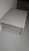 Metall-Rolladenschrank 3 Schubladen grau gebraucht