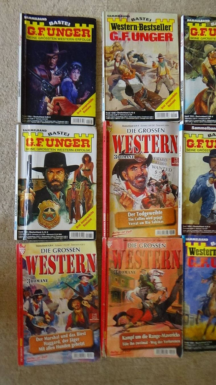 Bücher: Romane Western – Gebraucht aus Wiedlisbach von Bobesch10 1
