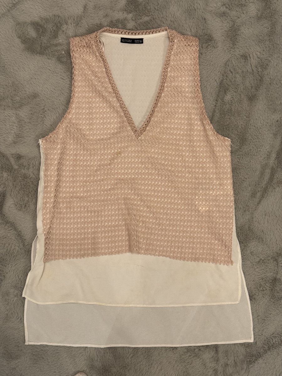 Zara Top: Chic Damen Top / Blusentop Rosé, Grösse S – Nuovo (secondo la descrizione) da Güttingen venduto da Nkskn 1