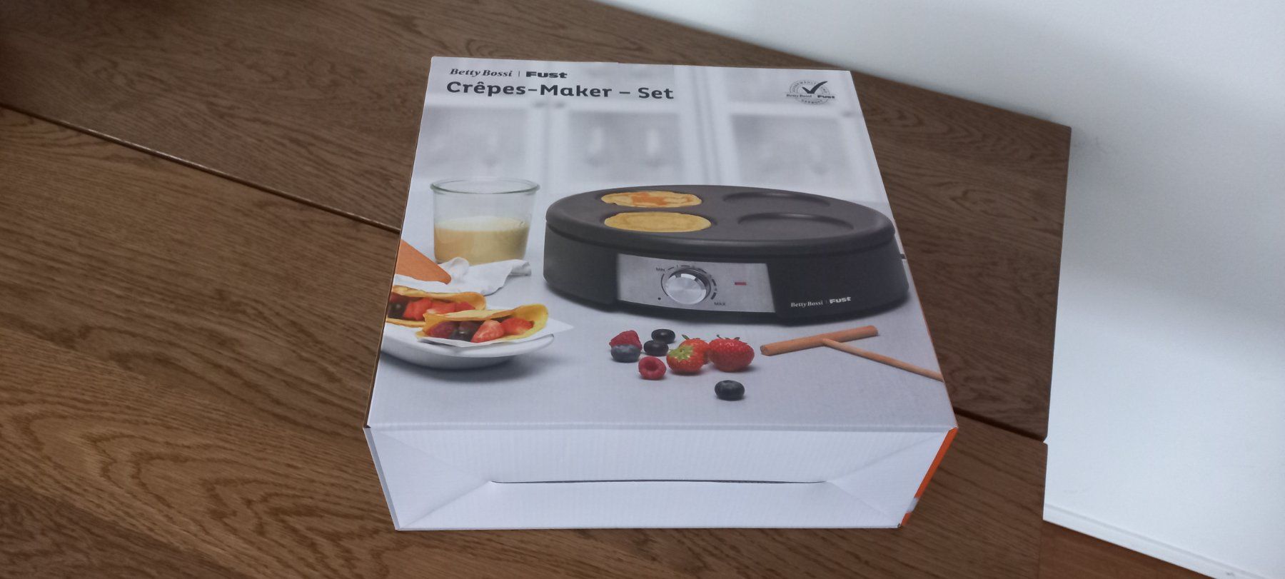 Betty Bossi Küchengeräte: Crepes Blinis Maker Set Betty Bossi Neu – Neu und originalverpackt aus Riehen von Valflyfi 1