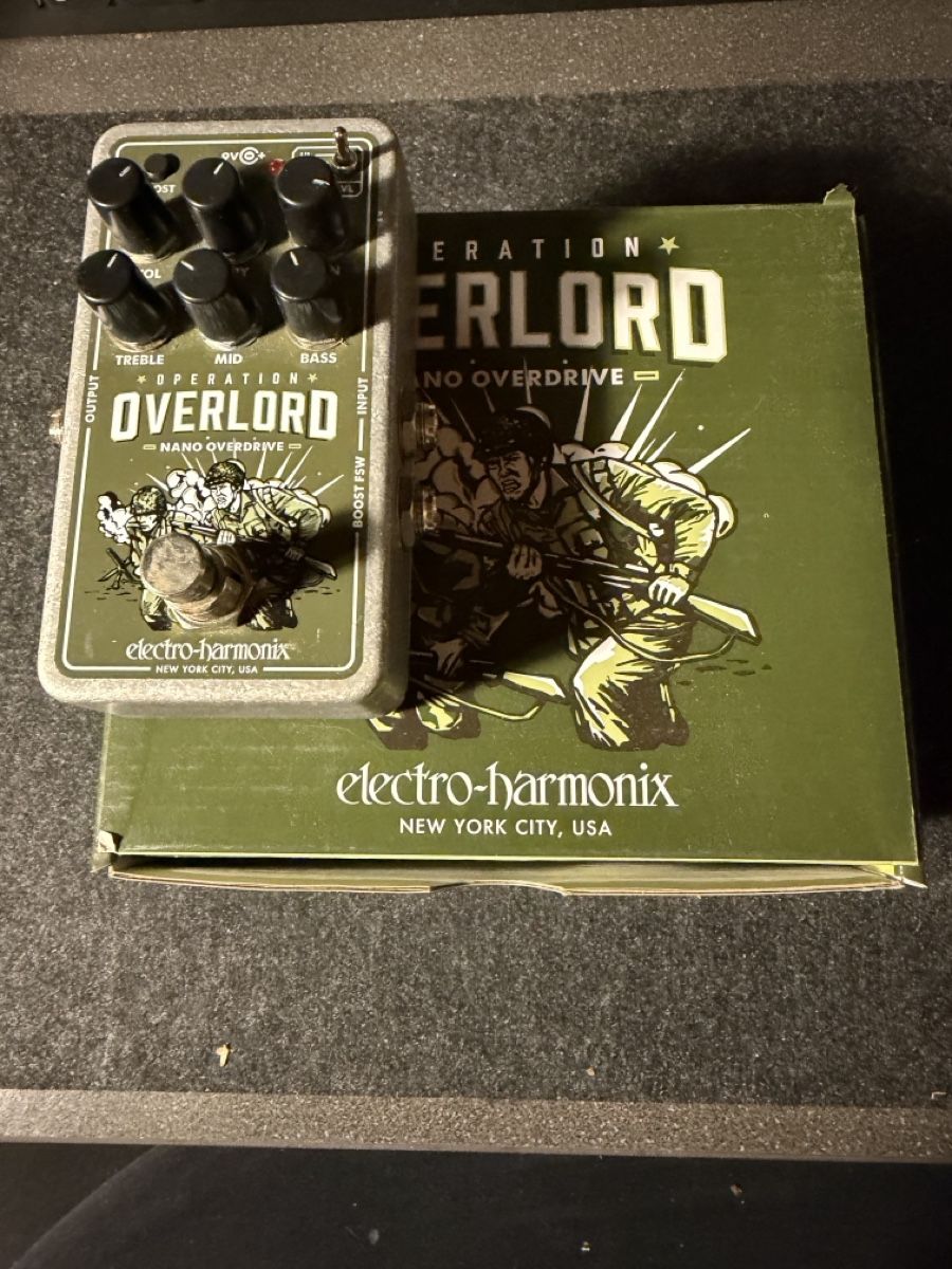 Electro-Harmonix Strumenti musicali: Overdrive Electro-Harmonix Overlord – Usato da fey venduto da Caductilometre