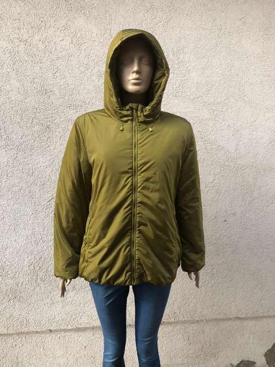 Langärmlige, Wattierte Jacke In Schwarz Produktbild-Vorschau 6