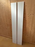 Spanplatte weiss beschichtet 19 mm, 188 x 24 cm, 2 Stück
