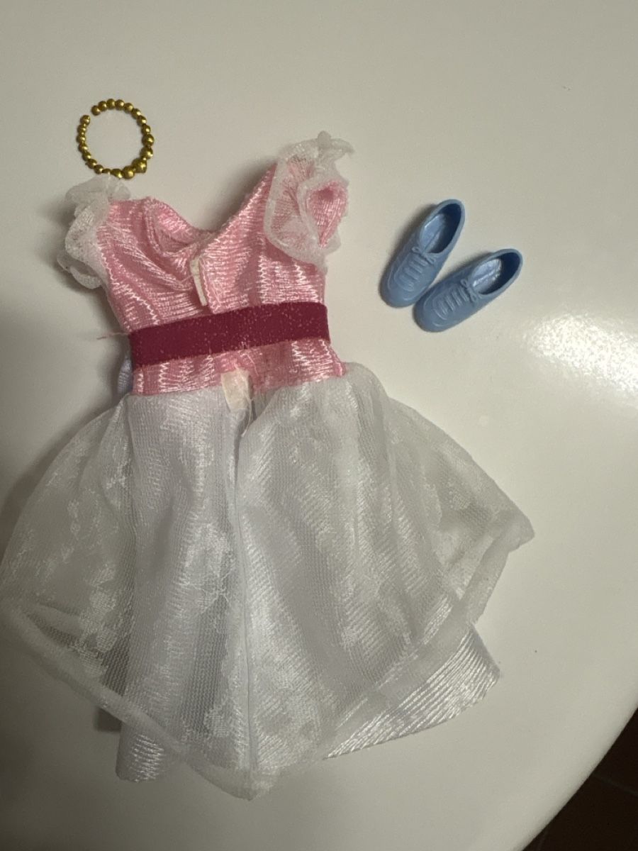 Puppen: Barbie Skipper Vintage Kleid mit Schuhe+Collier – Gebraucht aus Zürich von venusandmars 1