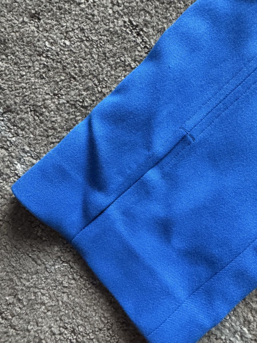 Pantaloni: Victoria Beckham front split tuxedo trouser, cobalt blue – Nuovo e nell'imballaggio originale da Zürich venduto da EShopping81 9