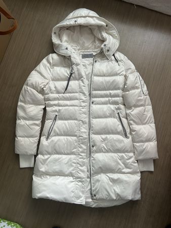 Calvin Klein Winterjacke, Grösse M, Weiss, Damen Jacke