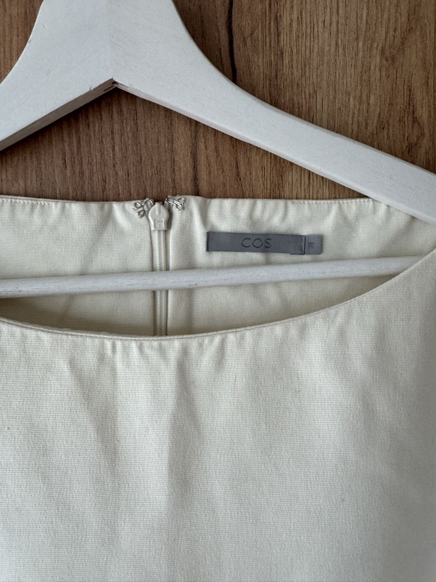 Cos Camicette: COS Bluse Damen Gr. 38 M Creme – Usato da Flumenthal venduto da SecondLove_CH 2