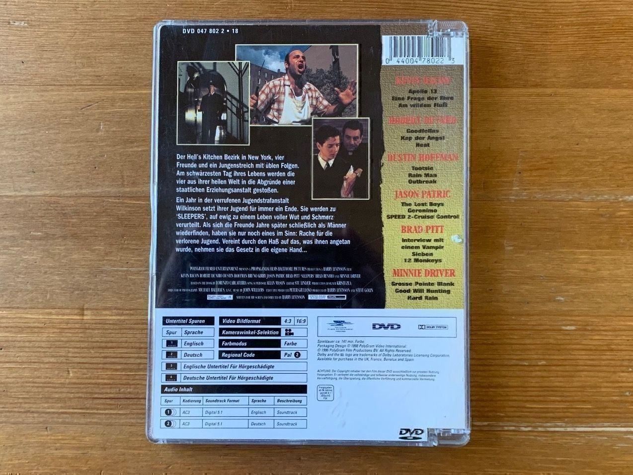 Alle DVDs: Sleepers – Gebraucht aus Stein am Rhein von Karisma78 1