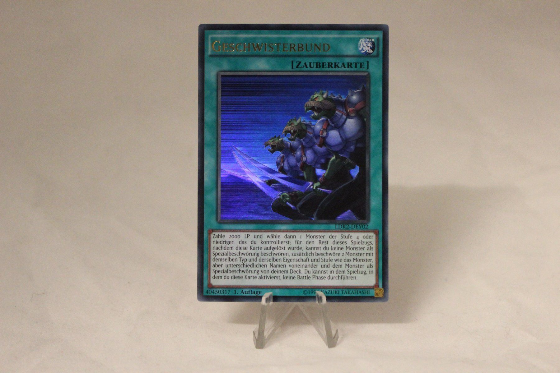 Yugioh Carte collezionabili: Geschwisterbund UR - Yu-Gi-Oh! – Usato da Dulliken venduto da Sefty