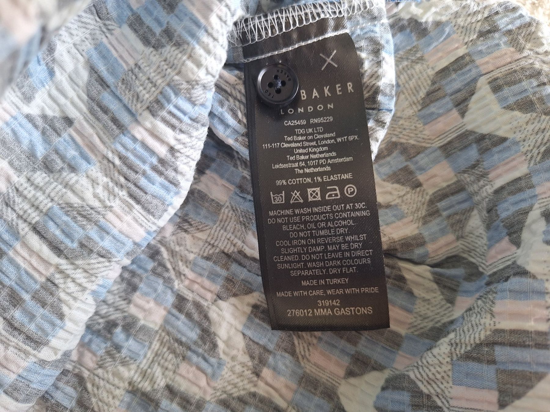 Camicie: Ted Baker Kurzarmhemd, Grösse S, Hemd Kurzarm – Usato da Spreitenbach venduto da misi.m 5