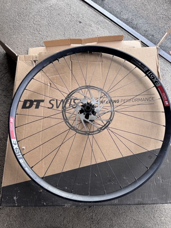 DT Swiss 29” front wheel rim EX511& Hub 370 - 15 x 110m (Gebraucht) in ...